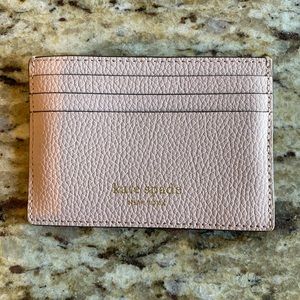 Light pink Kate Spade card holder
